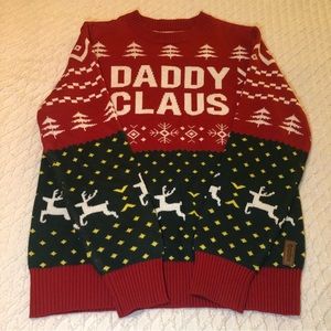 Tipsy Elves Daddy Claus Sweater Mens Size XL